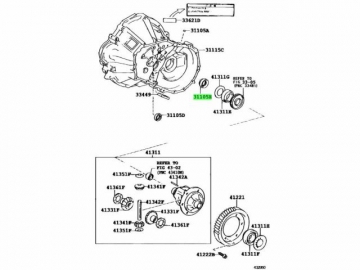 Oil Seal 90311-49003 (TOYOTA)