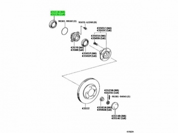 Oil Seal 90316-83001 (TOYOTA)