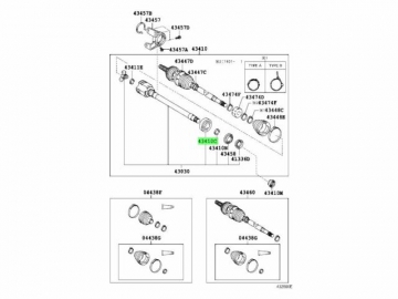 Bearing 90363-41003 (TOYOTA)