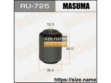 Suspension bush RU-725 (MASUMA)