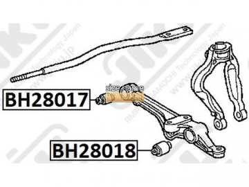 Suspension bush BH28027 (JIKIU)