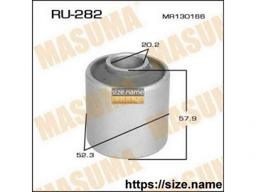 Suspension bush RU-282 (MASUMA)