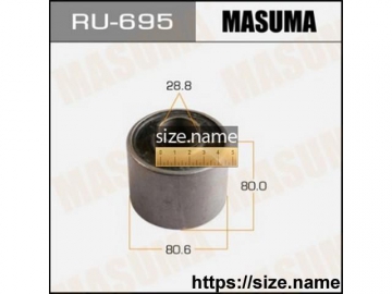 Suspension bush RU-695 (MASUMA)