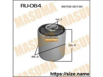 Suspension bush RU-064 (MASUMA)