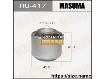 Suspension bush RU-417 (MASUMA)