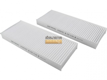 Cabin filter AC2507SET (JS Asakashi)