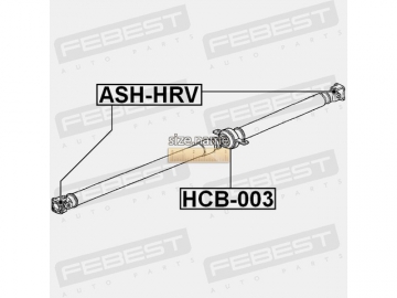 Joint, Propeller Shaft ASH-HRV (FEBEST)