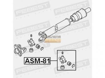 Joint, Propeller Shaft ASM-81 (FEBEST)