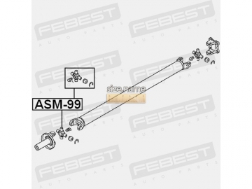 Joint, Propeller Shaft ASM-99 (FEBEST)