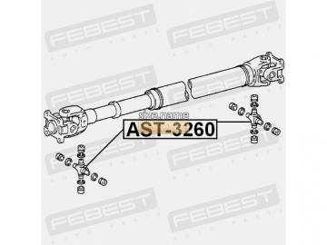 Joint, Propeller Shaft AST-3260 (FEBEST)