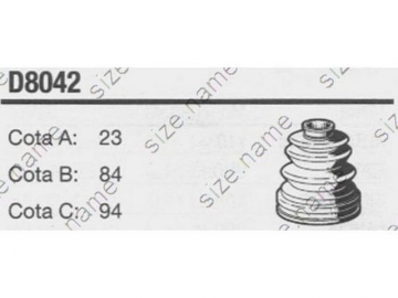 CV Joint Boot D8042 (AUTOFREN Seinsa)