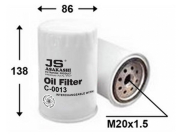 Oil Filter C0013 (JS Asakashi)