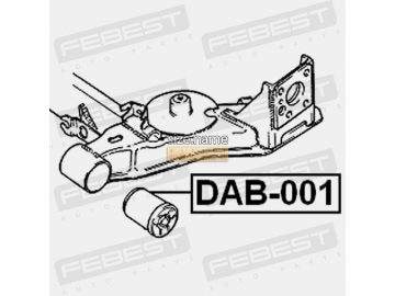 Сайлентблок DAB-001 (FEBEST)