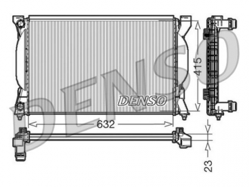 Engine Radiator DRM02035 (Denso)