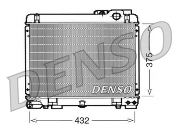 Радиатор двигателя DRM05035 (Denso)