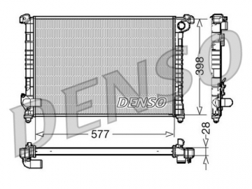 Радиатор двигателя DRM05100 (Denso)