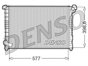 Радиатор двигателя DRM05101 (Denso)
