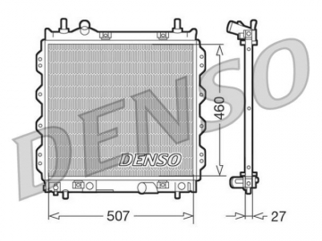 Радиатор двигателя DRM06005 (Denso)