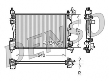 Engine Radiator DRM07042 (Denso)