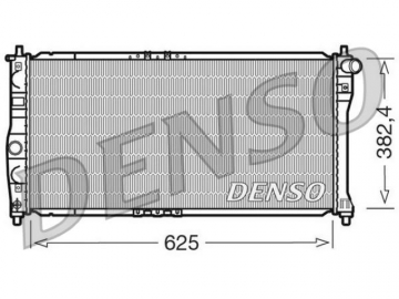 Радіатор двигуна DRM08002 (Denso)
