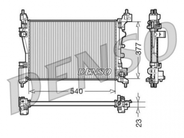 Engine Radiator DRM09109 (Denso)