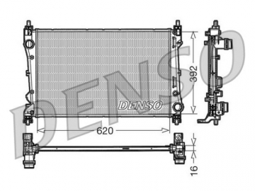 Engine Radiator DRM09113 (Denso)