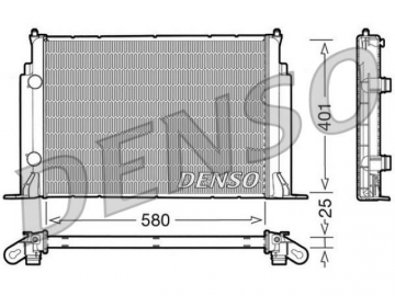 Радиатор двигателя DRM09122 (Denso)