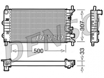 Engine Radiator DRM10024 (Denso)