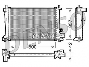 Engine Radiator DRM10040 (Denso)