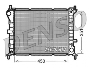 Радіатор двигуна DRM10050 (Denso)