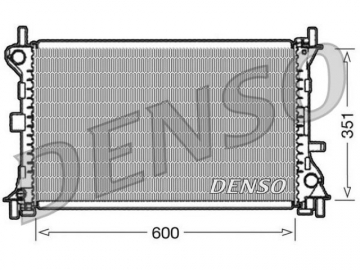 Радиатор двигателя DRM10052 (Denso)