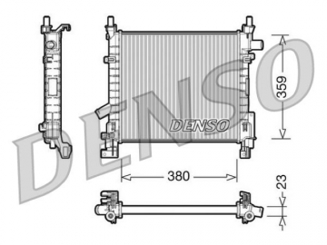 Engine Radiator DRM10063 (Denso)