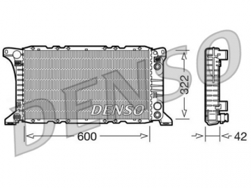 Радіатор двигуна DRM10092 (Denso)