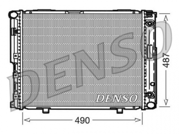 Радіатор двигуна DRM17004 (Denso)