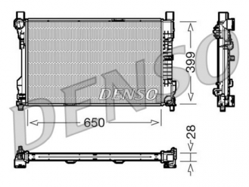 Engine Radiator DRM17080 (Denso)