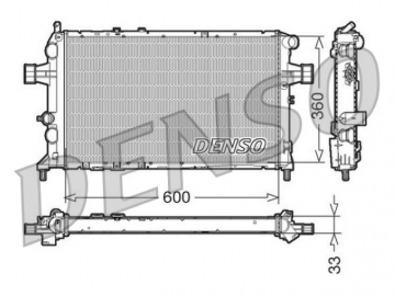 Engine Radiator DRM20018 (Denso)