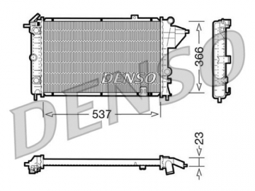 Engine Radiator DRM20024 (Denso)