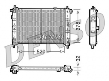 Радиатор двигателя DRM20030 (Denso)