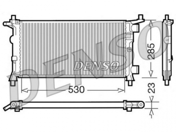 Радиатор двигателя DRM20041 (Denso)