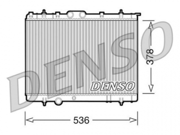 Радиатор двигателя DRM21030 (Denso)
