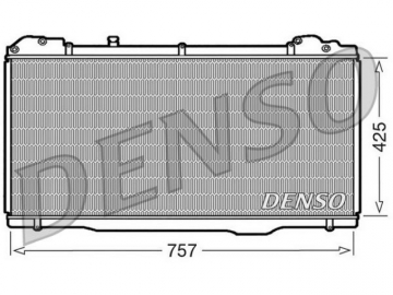 Радіатор двигуна DRM23023 (Denso)