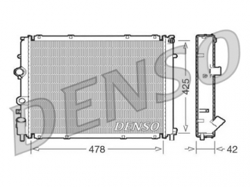 Радиатор двигателя DRM23031 (Denso)