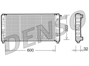 Радиатор двигателя DRM26004 (Denso)