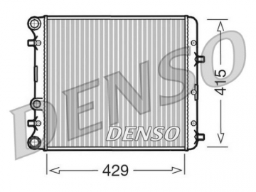 Радиатор двигателя DRM27002 (Denso)
