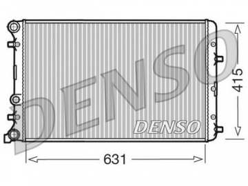 Радіатор двигуна DRM27004 (Denso)