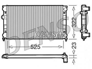 Engine Radiator DRM32006 (Denso)