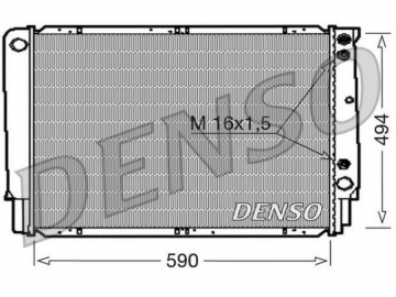 Радиатор двигателя DRM33053 (Denso)
