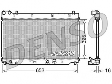 Engine Radiator DRM40014 (Denso)