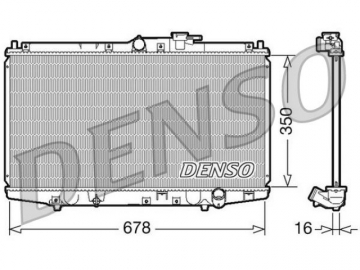 Engine Radiator DRM40021 (Denso)