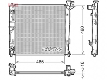 Engine Radiator DRM41007 (Denso)